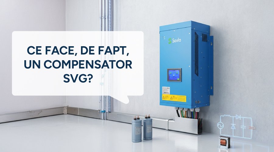 Cum funcționează compensarea dinamică SVG și de ce contează într-o instalație cu sarcină variabilă